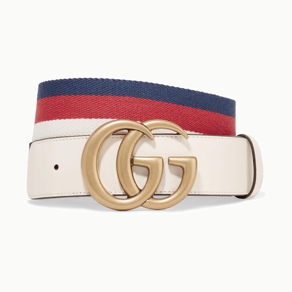 gucci stripe belt